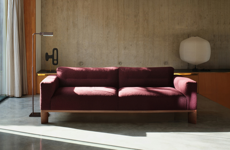 Townhouse floor lamp at private residence
