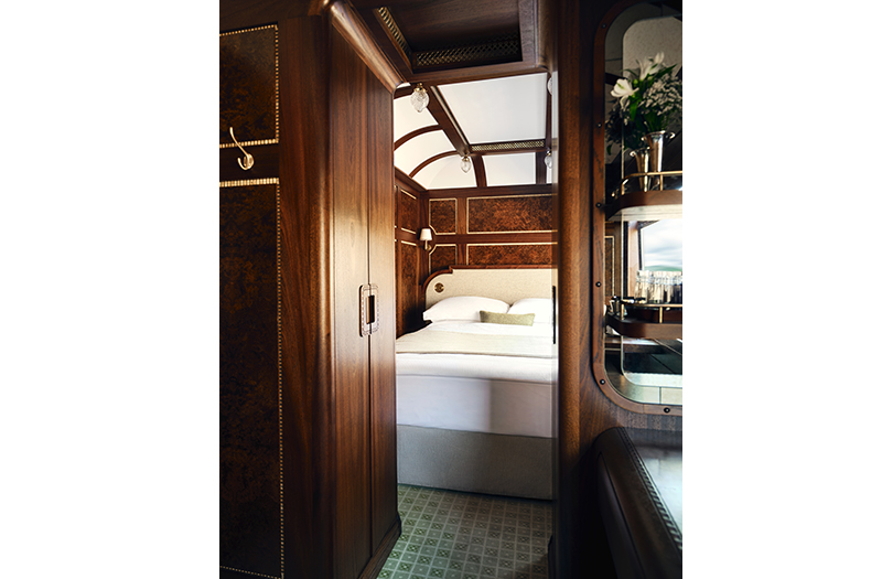 Heron carriage of the Royal Scotsman, a Belmond Train, Scotland